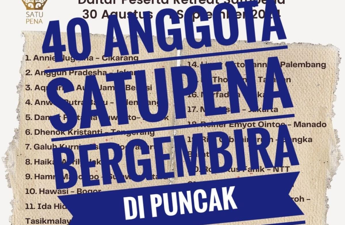 Denny JA: Kami Merayakan Kemerdekaan Indonesia dengan Menulis Buku Bersama 40 Penulis dari Seluruh Indonesia