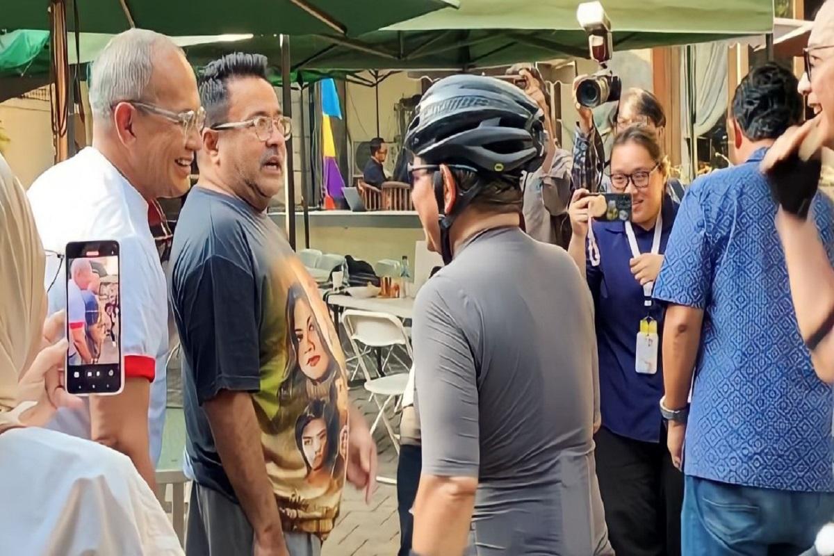 Gowes 70 Km ke Warung Bang Doel, Pramono Anung Akan Blusukan ke-9 Titik