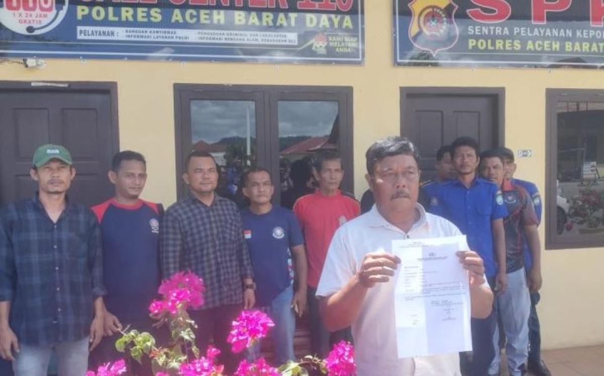Pj Bupati Aceh Barat Daya Sunawardi Dipolisikan Gegara Menendang Petugas Pemadam Kebakaran