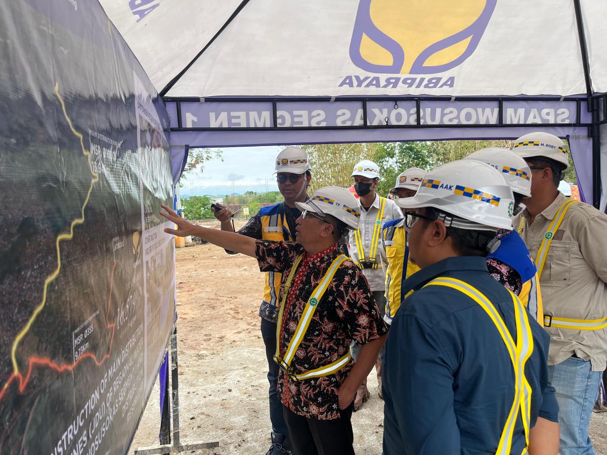 Atasi Krisis Air Bersih, Brantas Abipraya Bangun SPAM Wosusokas, Solusi Air Bersih untuk Solo dan Sekitarnya