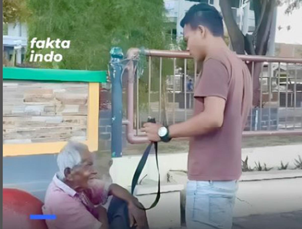 Aksi Bejat! Pria Muda di Aceh Peras Kakek Tak Berdaya, Ancam Pakai Ikat Pinggang