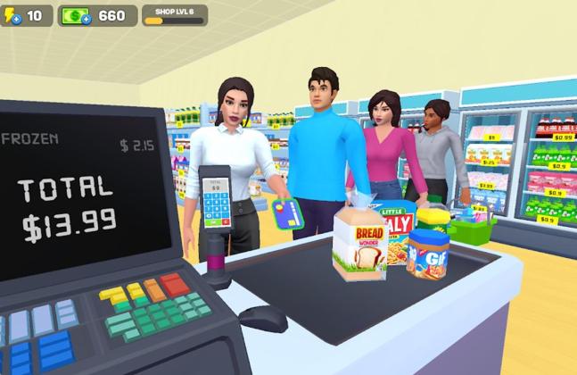 My Supermarket Simulator 3D MOD APK: Fitur Uang tidak Terbatas!