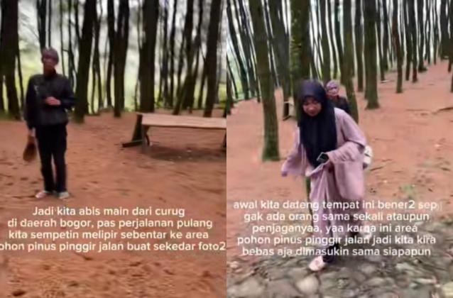 Viral Wisatawan Diduga Jadi Korban Pungli di Wisata Hutan Pinus Bogor