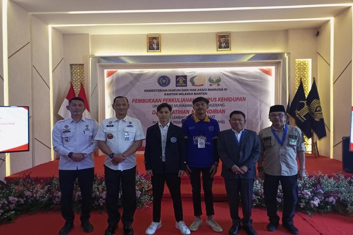 UMT-Lapas Pemuda Kelas IIA Tangerang Bersinergi Buka Perkuliahan Kampus Kehidupan bagi 35 WBP