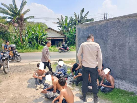 11 Pelajar SMP di Tigaraksa Tangerang Diamankan Polisi saat Hendak Tawuran