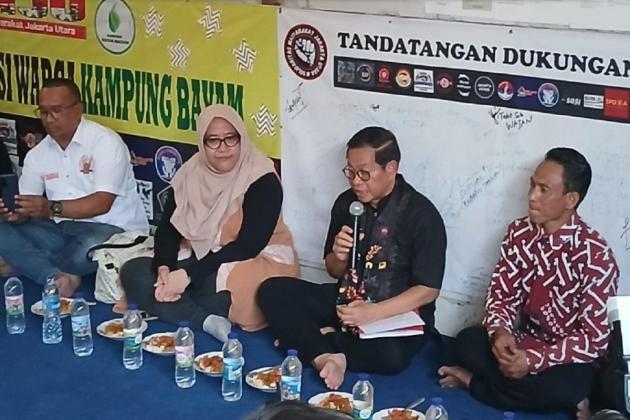 Pramono Tandatangani Pakta Integritas dengan Warga Kampung Bayam, Janji Selesaikan Masalah Hunian