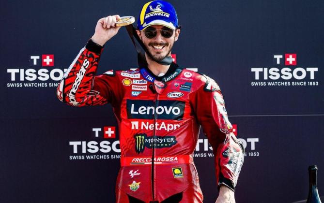 Juara di Sprint MotoGP Indonesia, Bagnaia Ungkap Strategi Kunci Kemenangan