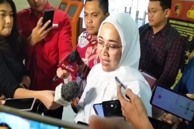 Sambangi Mabes Polri, Tia Rahmania Lakukan Ini Soal Putusan Mahkamah PDIP