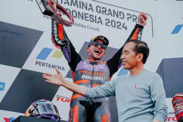 Jokowi Pastikan MotoGP Indonesia di Sirkuit Mandalika Tetap Lanjut