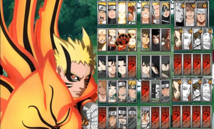 Link Download Game Naruto Senki MOD APK Full Character