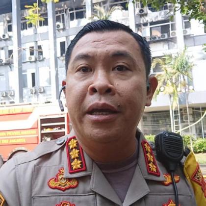 Polisi Pastikan Tak Ada Ledakan Amunisi Saat Kebakaran Gedung Bakamla RI