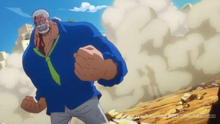 One Piece Episode 1121 Hadirkan Pertarungan Sengit Garp vs Kuzan, Siapa yang Akan Menang?