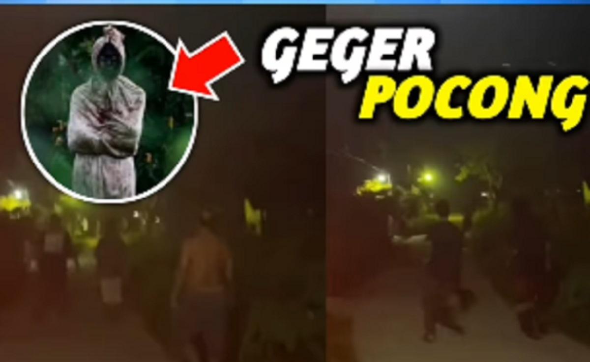 Geger Penampakan Pocong di Karawang, Warga  Ramai-ramai Berburu