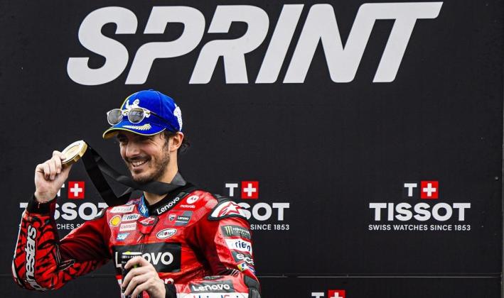 Bagnaia Ungkap Kunci Kemenangan di Sprint MotoGP Jepang: Jaga Jarak dan Hindari Risiko