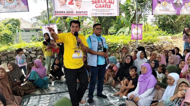 Cagub Banten Andra Soni dan Cabup Tangerang Maesyal Rasyid Komitmen Majukan Dunia...