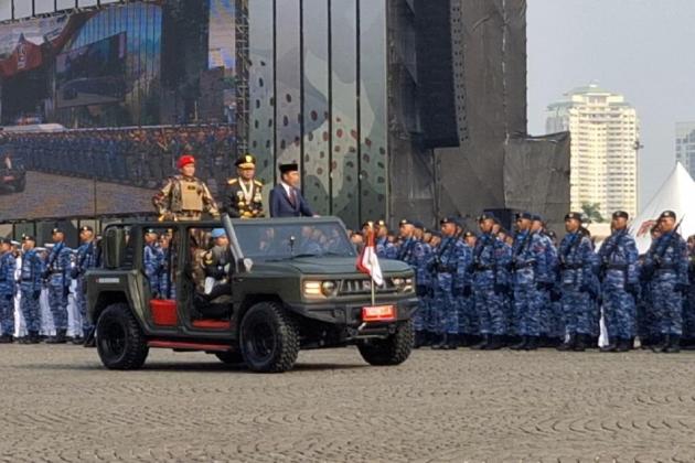 Jokowi: Terima Kasih Prabowo yang Telah Meningkatkan Kekuatan Pertahanan Indonesia