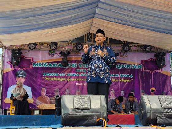 Keren! MTQ ke IV Desa Sodong Dimeriahkan Launching Perpustakaan Digital dan Lagu Mars