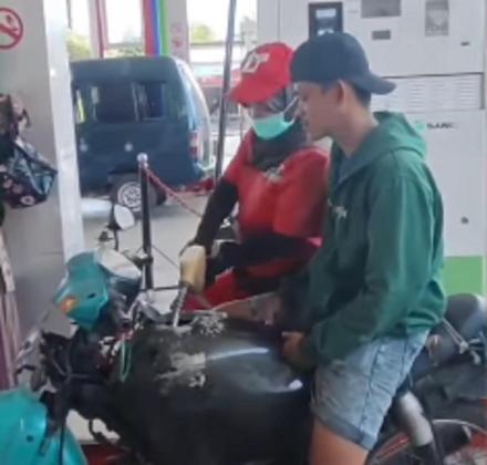 Modus Baru Penimbunan Pertalite: Motor Tangki Jumbo Bikin Resah