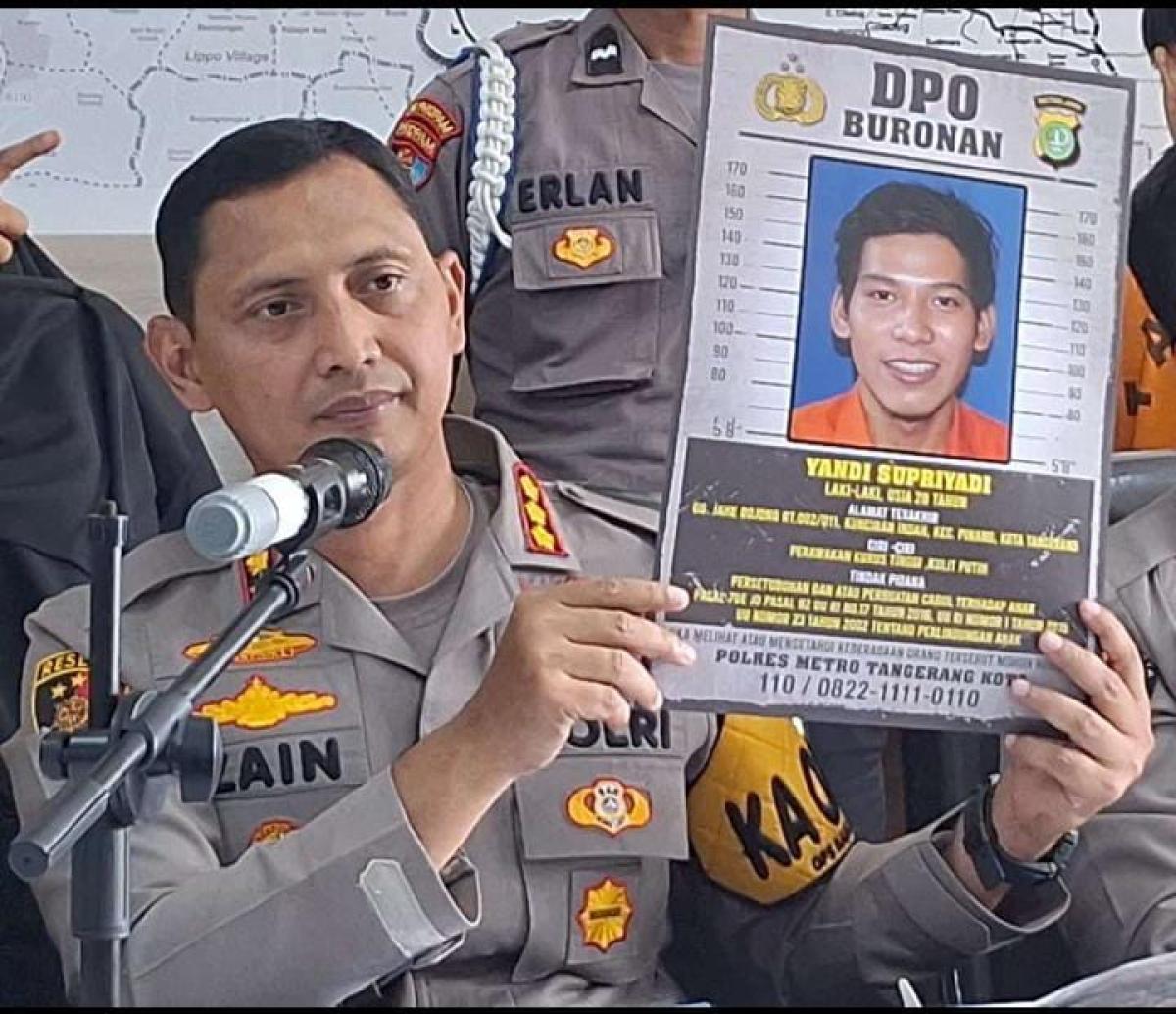 Dicari! Ini Tampang DPO Kasus Pelecehan Anak Panti Asuhan di Tangerang