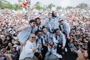Sejumlah Selebritis Tanah Air Kompak Serukan Warga Banten Coblos Andra Soni-Dimyati untuk Perubahan