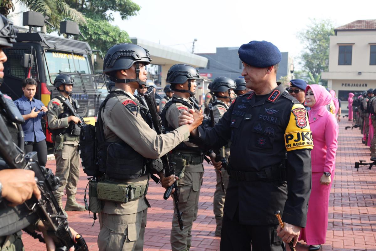 Polda Banten Kirim 100 Personel Brimob ke Papua Amankan PT Freeport