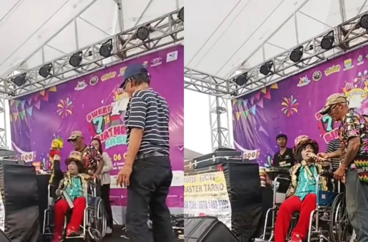 Viral Pesulap Pak Tarno Hibur Penonton Gunakan Kursi Roda Usai Dikabarkan Stroke