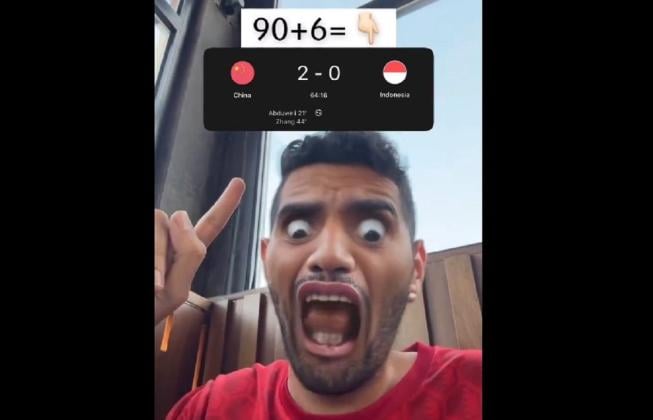 Viral! Selebgram Bahrain Hina Timnas Indonesia dan Ejek Lagu Indonesia Raya