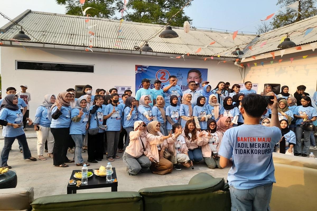 Guru TK Curhat di Milenial Tangerang, Andra Soni: Selama Tidak Korupsi Banyak Program Bisa Dijalankan