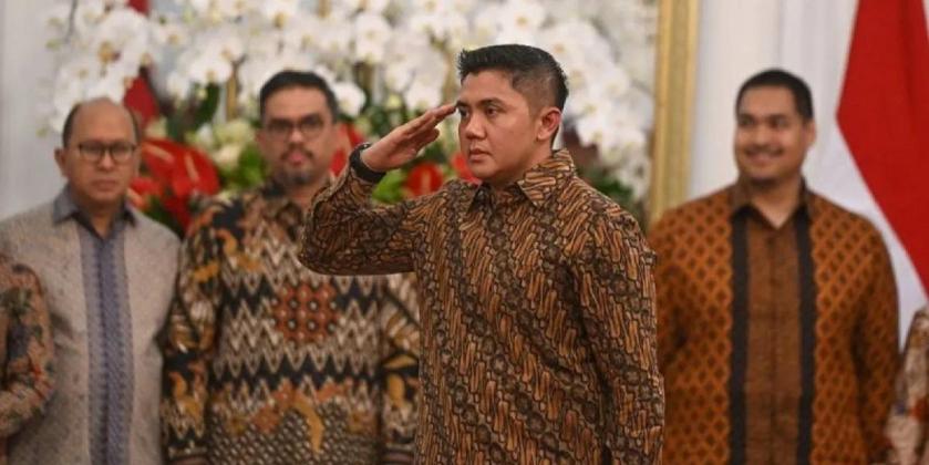 Sekretaris Kabinet Teddy Indra Wijaya Naik Pangkat Jadi Letkol