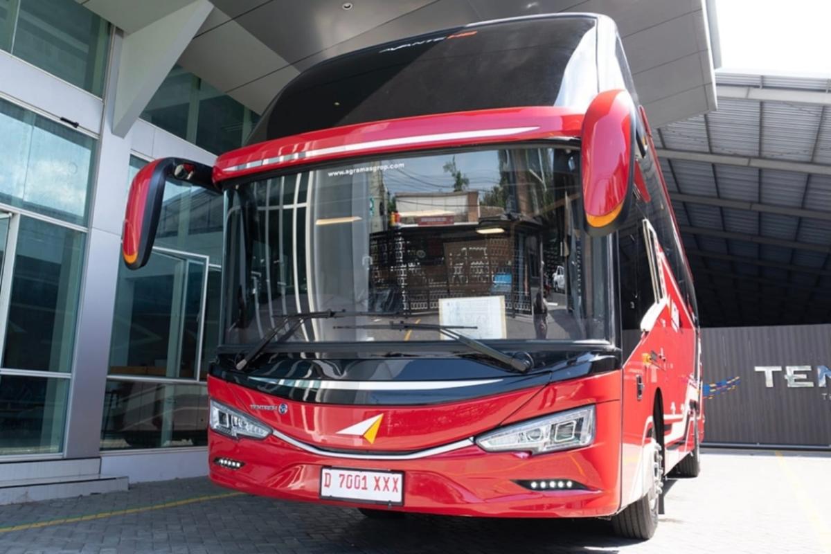 PO Agra Mas Hadirkan Avante H8 Grand Captain Bermesin Mercedes Benz OH 1626