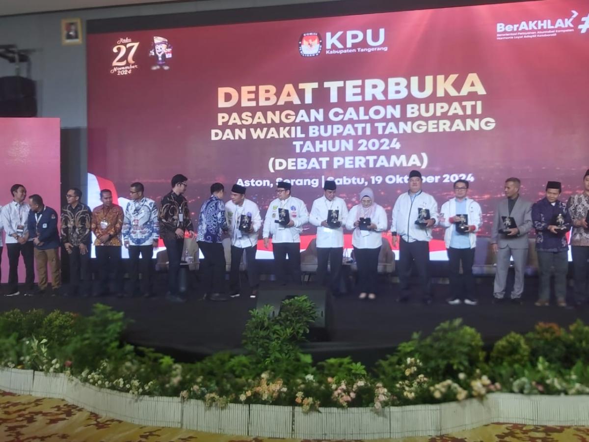 Wow! KPU Habiskan Anggaran Rp 595 Juta Untuk Acara Debat Cabup Cawabup Tangerang