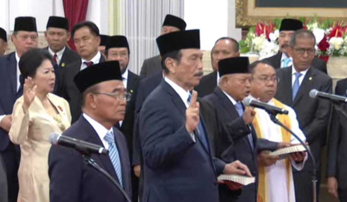Presiden Prabowo Resmi Lantik Penasihat Khusus, Ada Dudung hingga Luhut