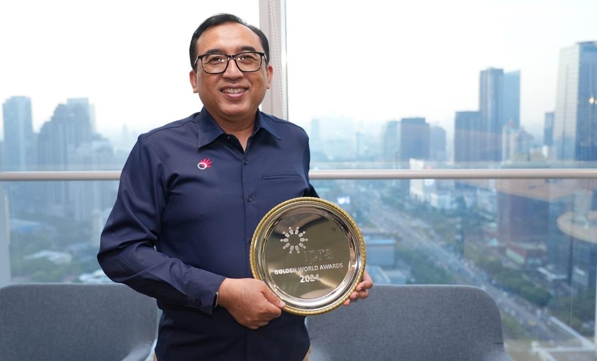 Telkom Raih Penghargaan Bertaraf Internasional Ajang Golden World Award 2024