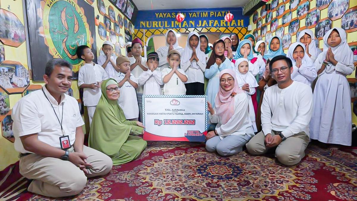 Admedika Laksanakan Kegiatan Sosial di Yayasan Yatim Piatu Nurul Jafariyah Jakpus