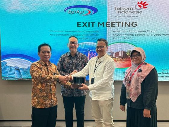 Telkom Perkuat Praktik Keberlanjutan, Skor ESG Meningkat Signifikan hingga Raih Predikat Sangat Baik