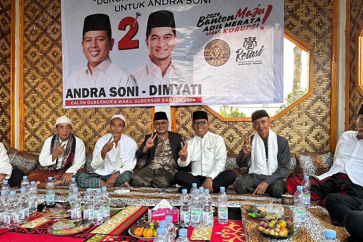 Tokoh, Ulama dan Masyarakat Deklarasi Menangkan Andra Soni; Beliau Dekat dengan Ulama