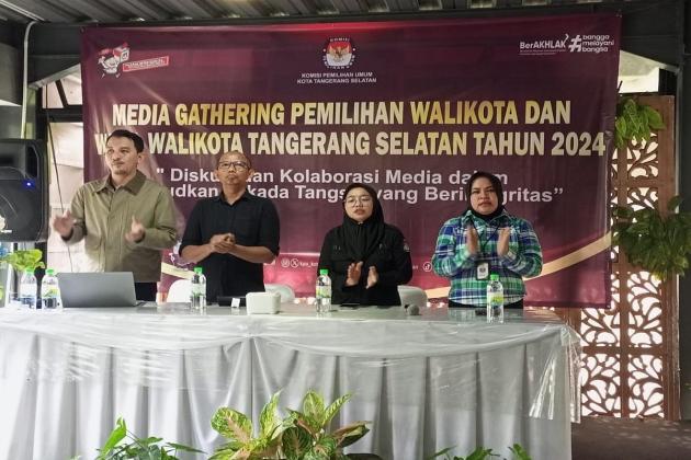 KPU Tangsel Harap Media Turut Serta Gairahkan Partisipasi Masyarakat dalam Semua Tahapan Pilkada