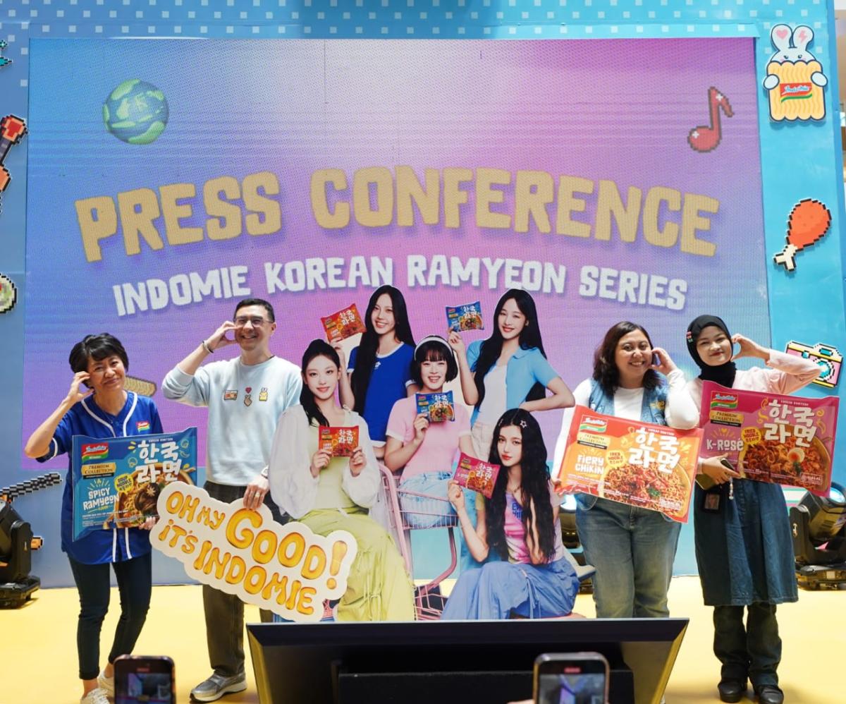 Surprise! Indomie Gandeng NewJeans Jadi Global Brand Ambassador dan Luncurkan Produk Baru Indomie Korean Ramyeon Series