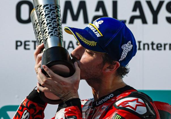 Pecco Berharap Ada Pembalap Kejar Martin saat Menang di MotoGP Malaysia