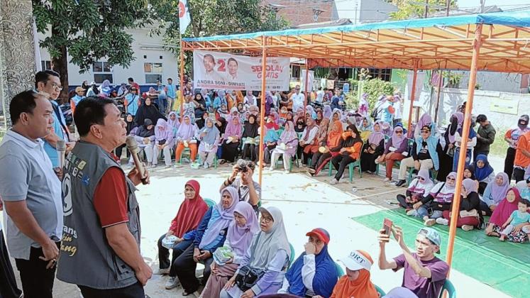 Cabup Maesyal Rasyid Bakal Gratiskan Sekolah Swasta di Kabupaten Tangerang