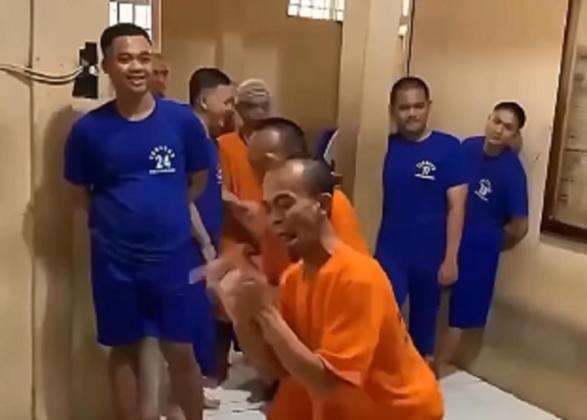 Viral! Gunawan Sadbor Bikin Tahanan Lain Ngakak dengan Joget Ayam Patuk