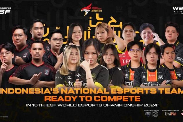 Timnas MLBB Putra Indonesia Siap Tempur di IESF WEC 2024