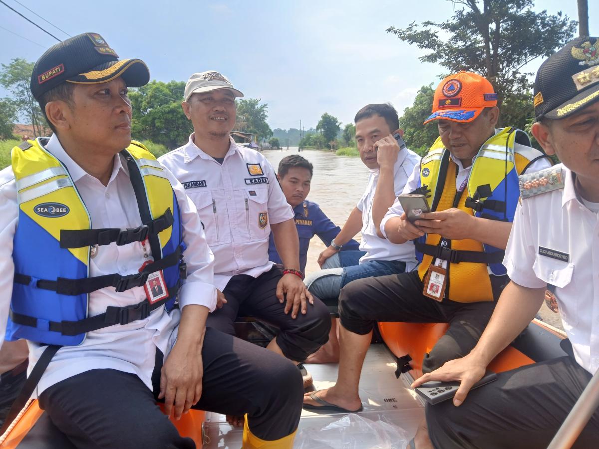 Delapan Desa di Tigaraksa Tangerang Dikepung Banjir Akibat Hujan Deras
