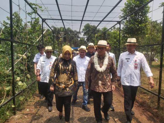 Menteri PDT Serap Aspirasi dan Resmikan Eduwisata Desa Sodong Kabupaten Tangerang