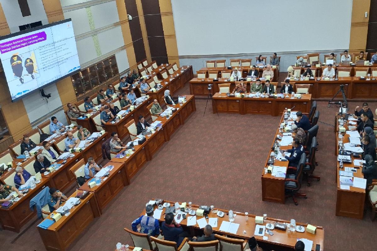 RDP dengan Komisi I DPR, Gubernur Lemhannas Minta Tambahan Anggaran Rp99,2 Miliar