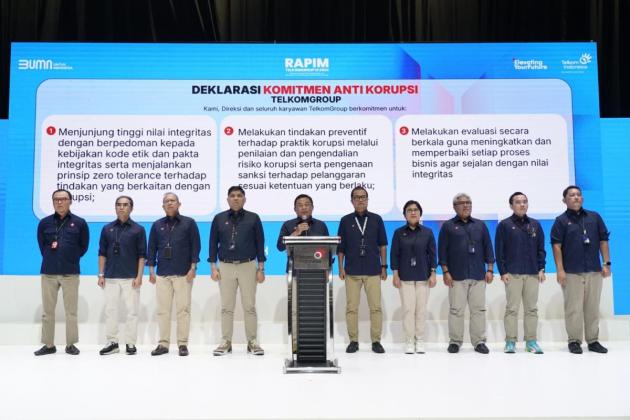 Jelang Peringatan Hari Antikorupsi Sedunia (Hakordia) 2024, TelkomGroup Deklarasikan Komitmen Anti Korupsi