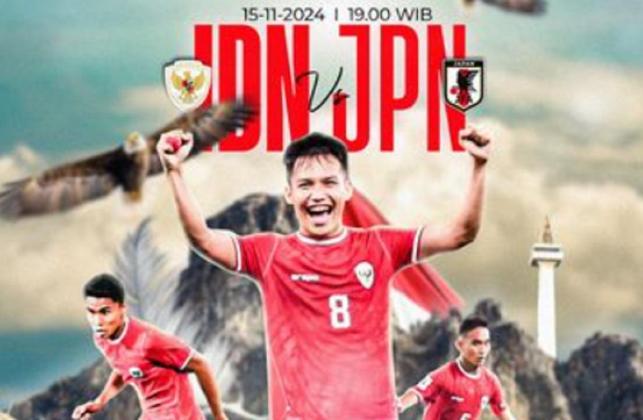 Link Live Streaming Kualifikasi Piala Dunia 2026: Timnas Indonesia vs Jepang