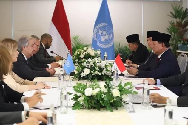 Prabowo Tegaskan Dukungan RI untuk Perkuat Pasukan Perdamaian PBB di Palestina: 