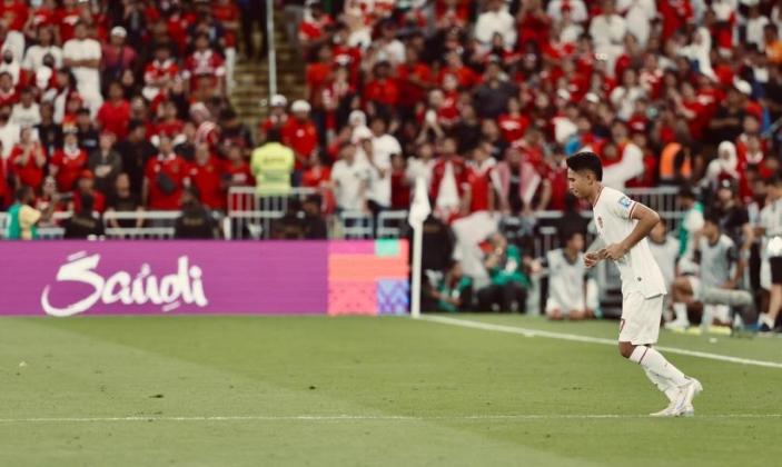 Dua Gol Marselino Ferdinan Bungkam Arab Saudi di Stadion Utama Gelora Bung Karno