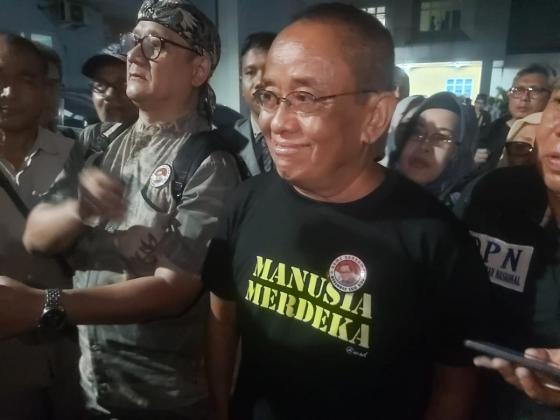 Said Didu Keluar dari Polresta Tangerang Usai 7 Jam Diperiksa Penyidik